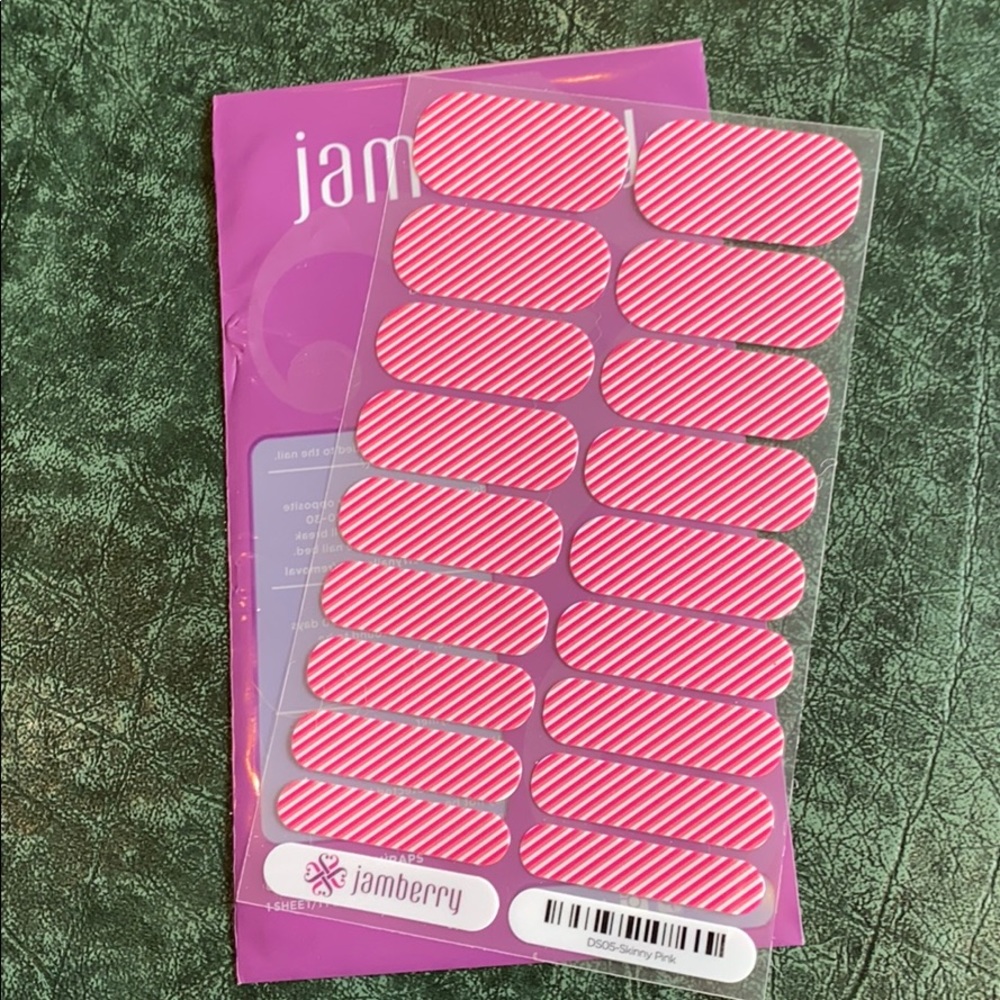 Jamberry Skinny Pink Nail Wraps